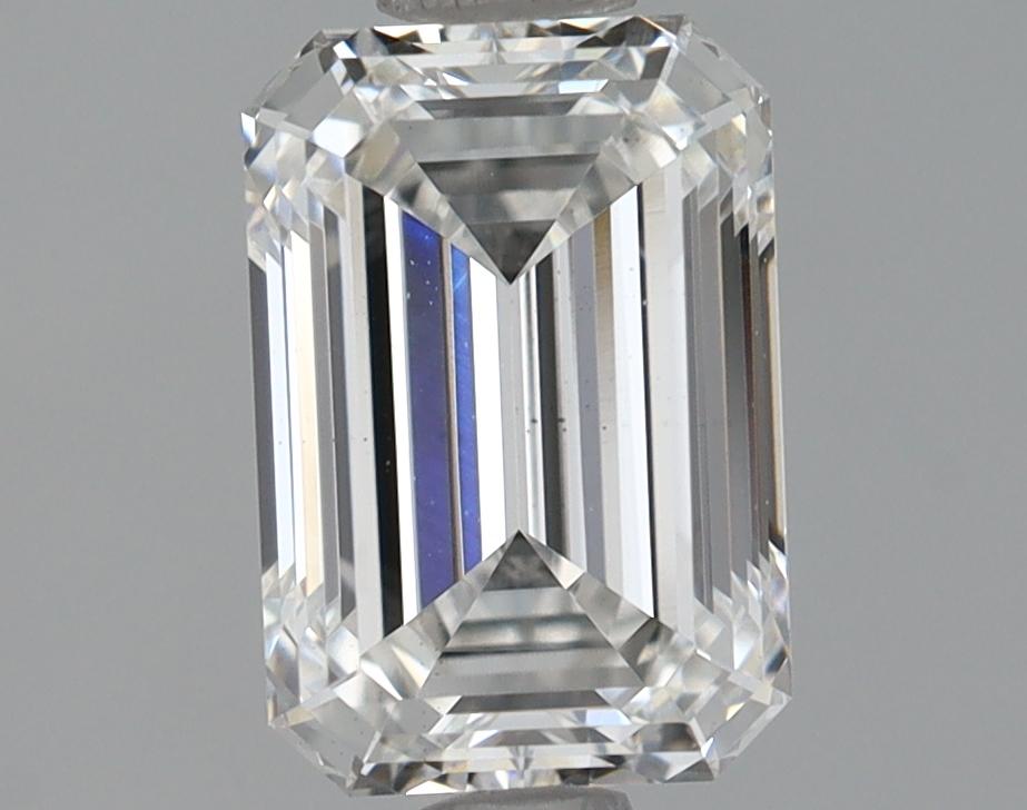 1.23 Carat Emerald Shaped Ideal Cut VS1 IGI Certified Lab Grown Diamond