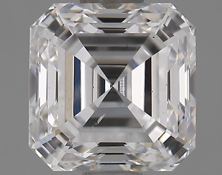 1.5 Carat Asscher Shaped Excellent Cut SI1 IGI Certified Lab Grown Diamond