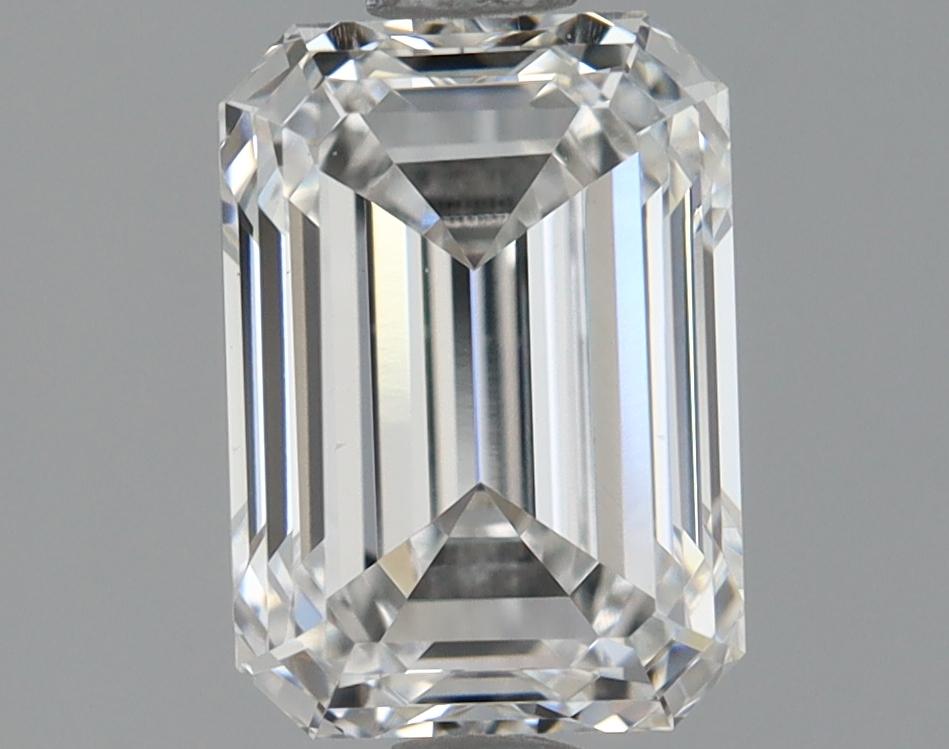 1.29 Carat Emerald Shaped Ideal Cut VS1 IGI Certified Lab Grown Diamond