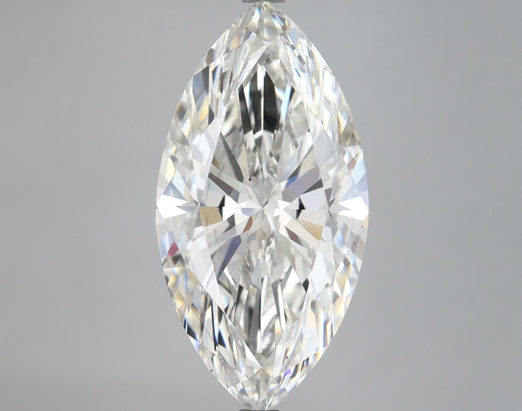 6.22 Carat Marquise Shaped Ideal Cut VS2 IGI Certified Lab Grown Diamond