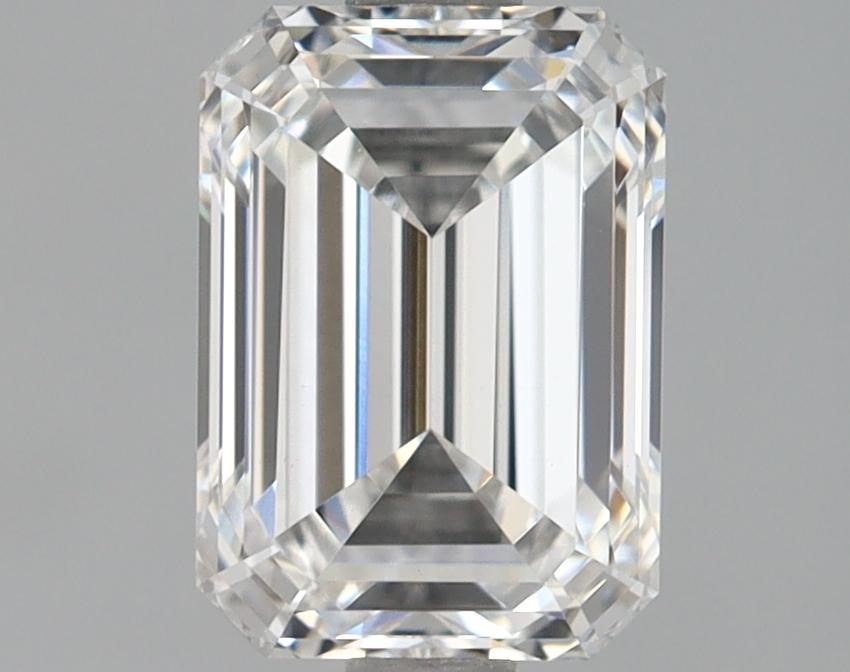 1.41 Carat Emerald Shaped Ideal Cut VS1 IGI Certified Lab Grown Diamond