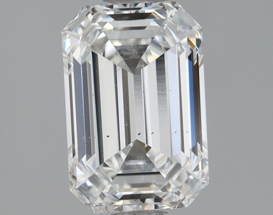 1.32 Carat Emerald Shaped Excellent Cut VS2 IGI Certified Lab Grown Diamond