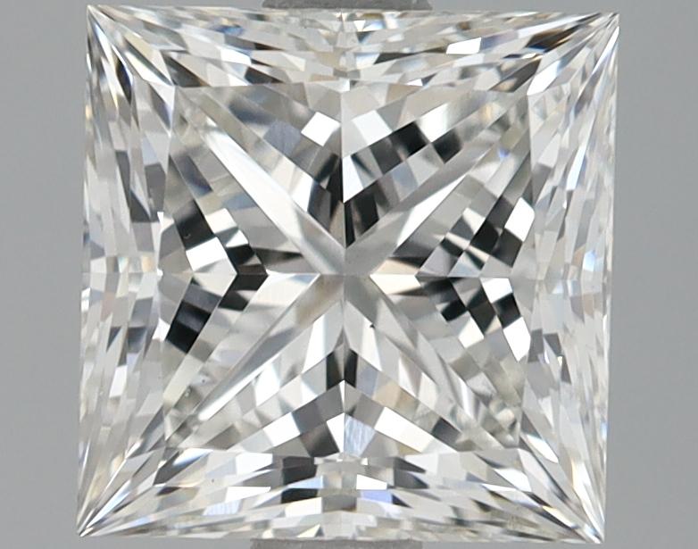1.74 Carat Princess Shaped Ideal Cut VS2 IGI Certified Lab Grown Diamond