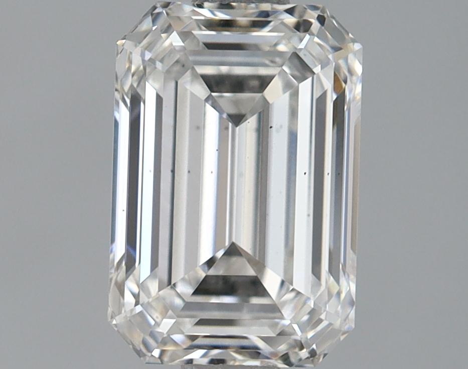 1.42 Carat Emerald Shaped Ideal Cut VS2 IGI Certified Lab Grown Diamond