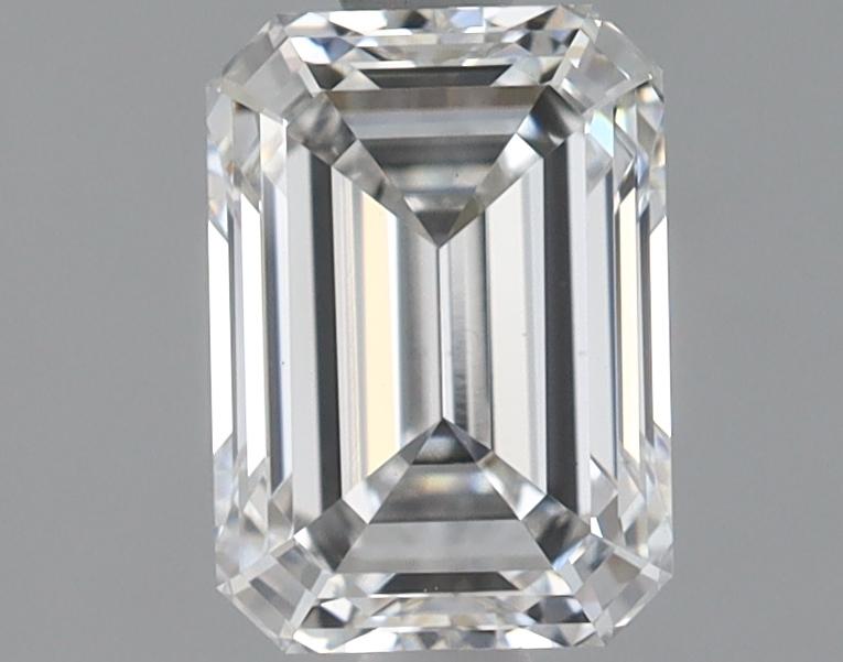 1.24 Carat Emerald Shaped Ideal Cut VS1 IGI Certified Lab Grown Diamond