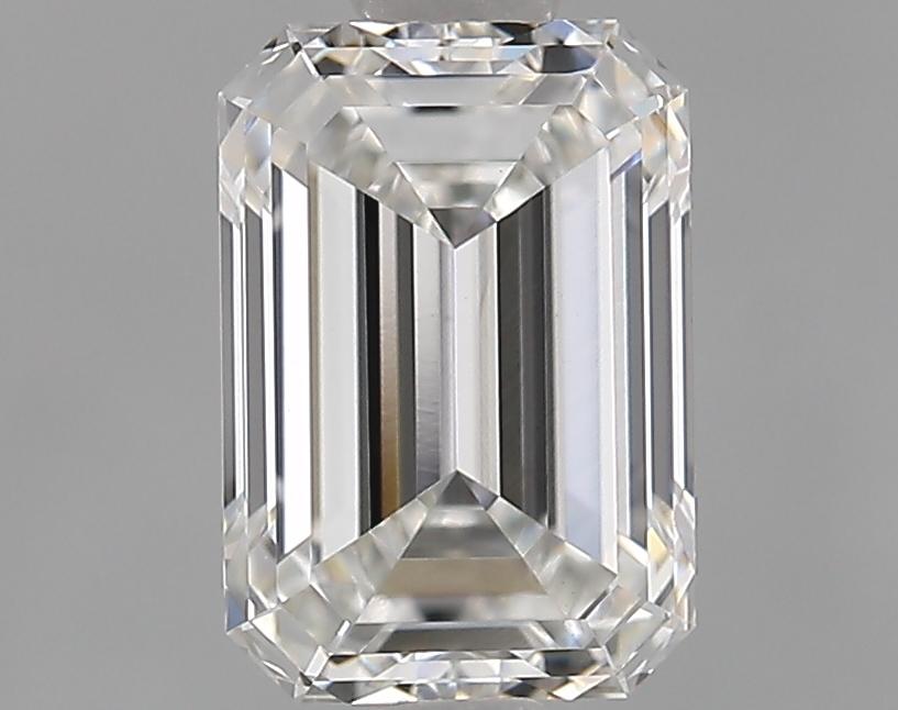 1.29 Carat Emerald Shaped Ideal Cut VVS2 IGI Certified Lab Grown Diamond
