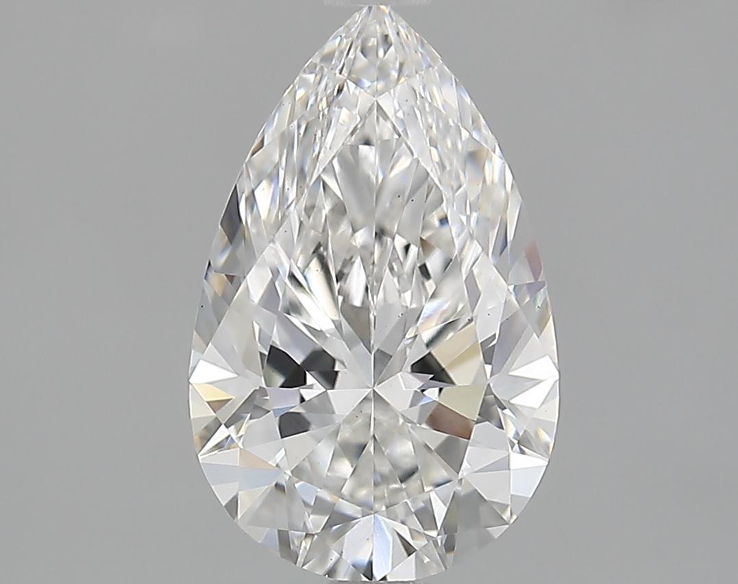 1.63 Carat Pear Shaped Ideal Cut VS1 IGI Certified Lab Grown Diamond