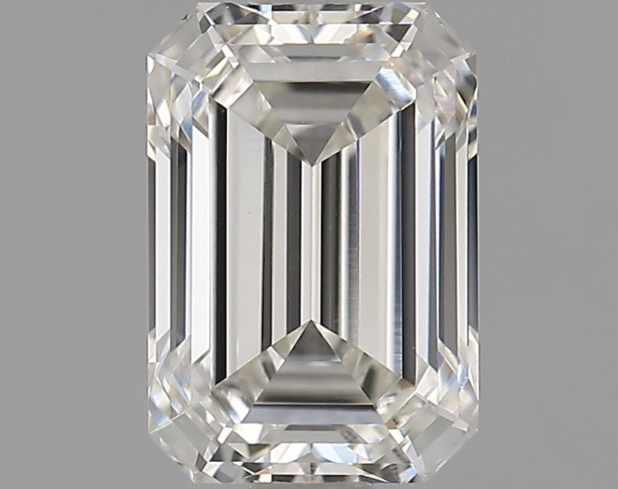1.11 Carat Emerald Shaped Ideal Cut VVS2 IGI Certified Lab Grown Diamond