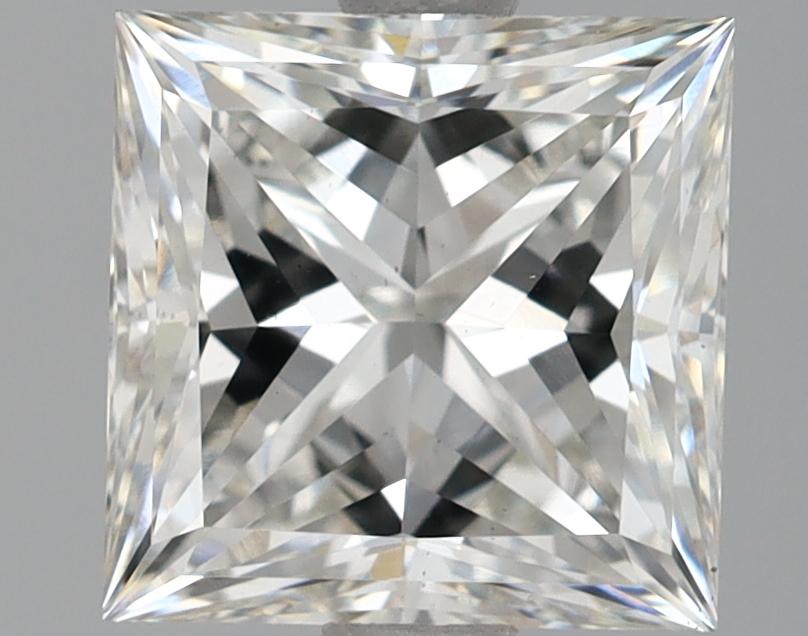1.84 Carat Princess Shaped Ideal Cut VS2 IGI Certified Lab Grown Diamond