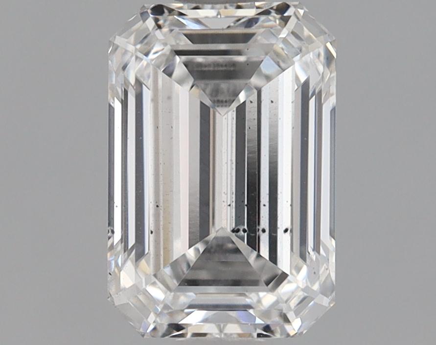 1.11 Carat Emerald Shaped Ideal Cut SI1 IGI Certified Lab Grown Diamond