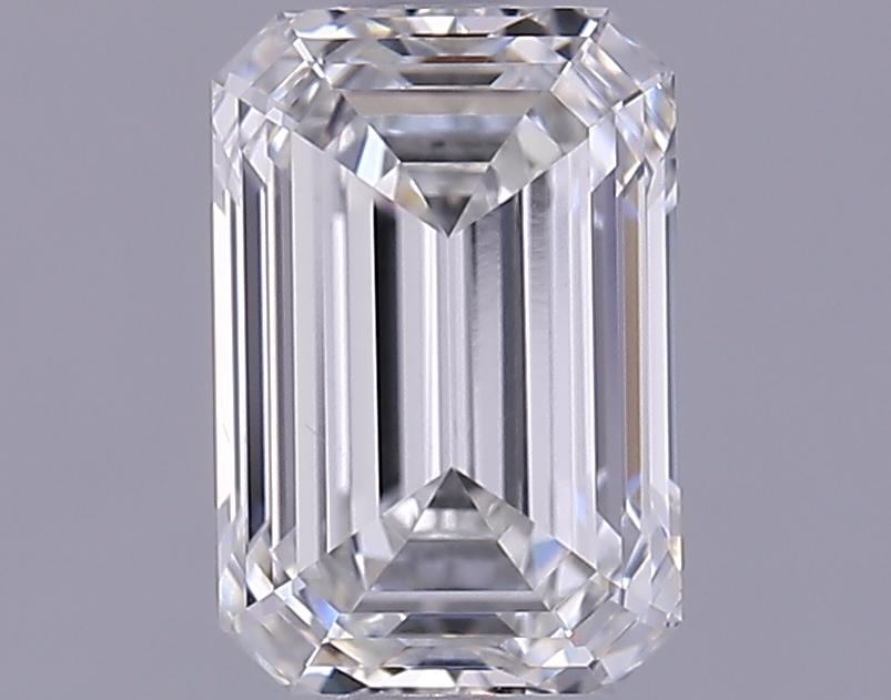 1.33 Carat Emerald Shaped Excellent Cut VS2 IGI Certified Lab Grown Diamond