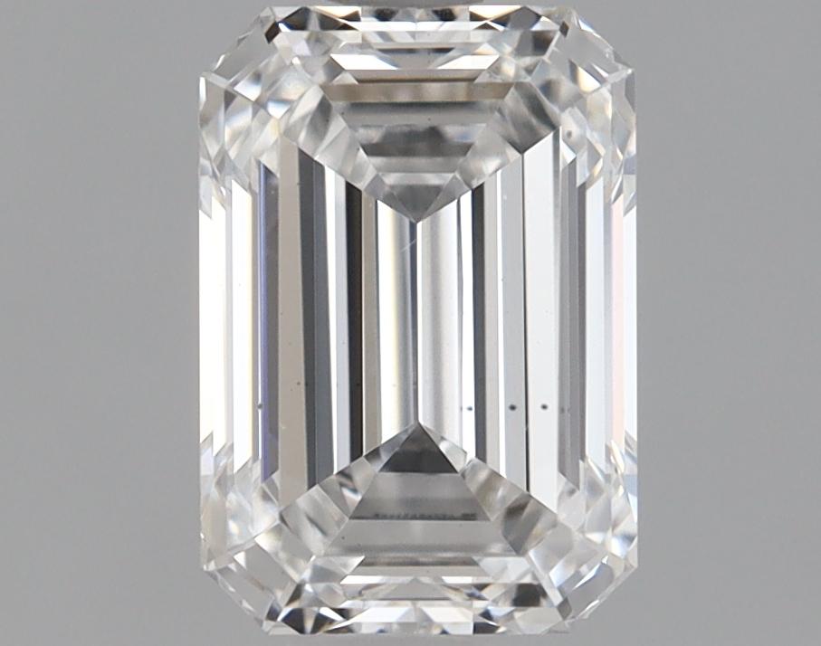 1.22 Carat Emerald Shaped Ideal Cut VS2 IGI Certified Lab Grown Diamond