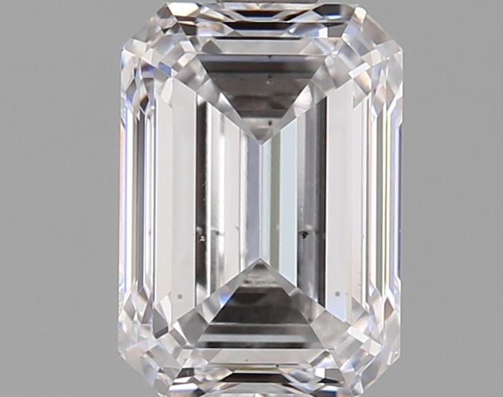 1.5 Carat Emerald Shaped Very Good Cut SI1 IGI Certified Lab Grown Diamond