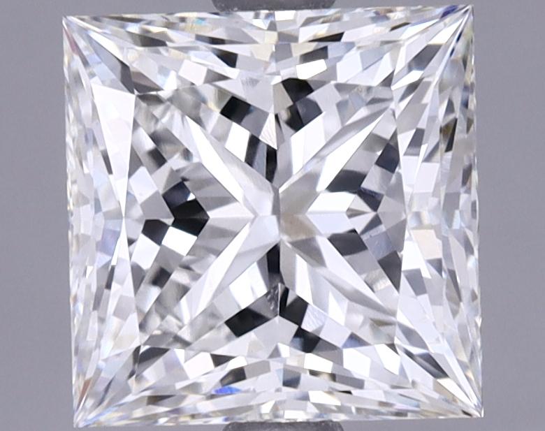 2.62 Carat Princess Shaped Ideal Cut VS1 GIA Certified Lab Grown Diamond