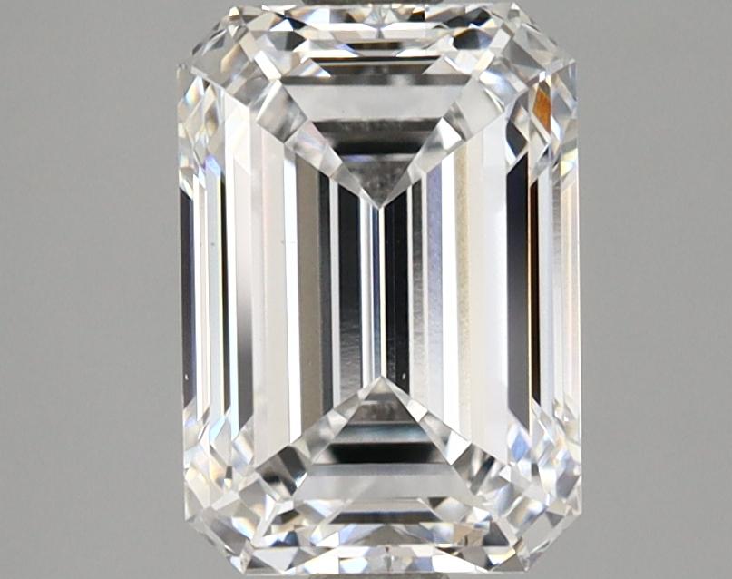 2.02 Carat Emerald Shaped Ideal Cut VS1 GIA Certified Lab Grown Diamond