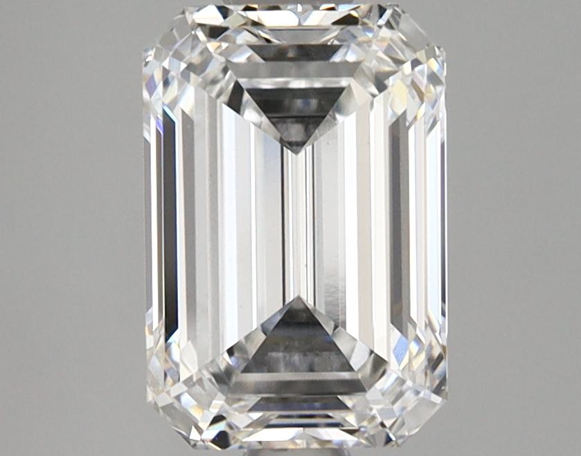 2.12 Carat Emerald Shaped Very Good Cut VVS2 GIA Certified Lab Grown Diamond