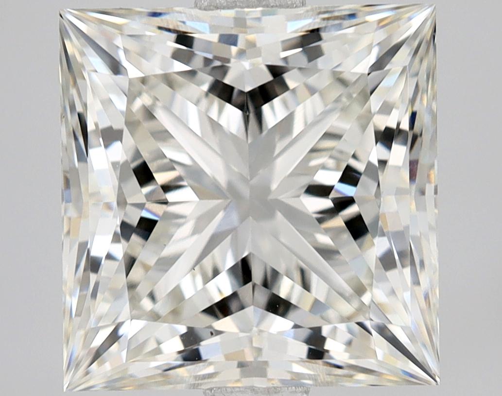 3.49 Carat Princess Shaped Ideal Cut VS1 IGI Certified Lab Grown Diamond