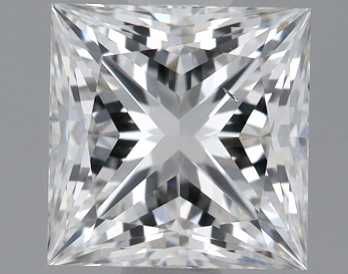 0.95 Carat Princess Shaped Ideal Cut VS2 IGI Certified Lab Grown Diamond