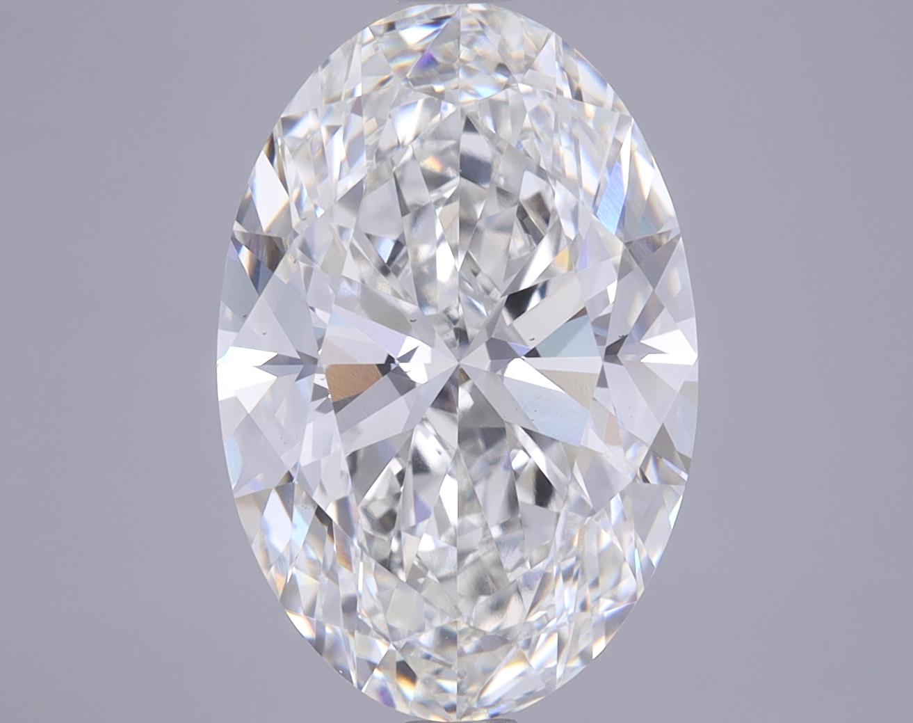 5.18 Carat Oval Shaped Excellent Cut VS1 GIA Certified Lab Grown Diamond