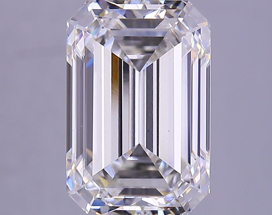 3.67 Carat Emerald Shaped Excellent Cut VS1 GIA Certified Lab Grown Diamond