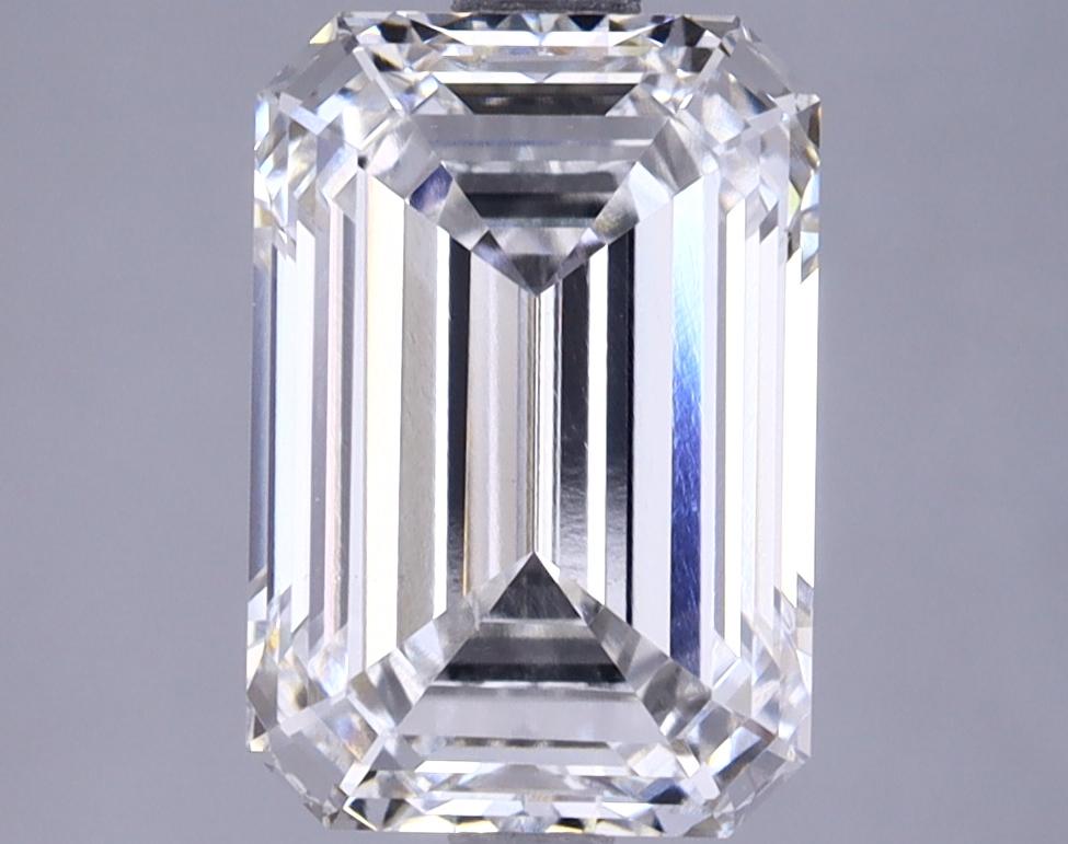 3.26 Carat Emerald Shaped Ideal Cut VS2 GIA Certified Lab Grown Diamond