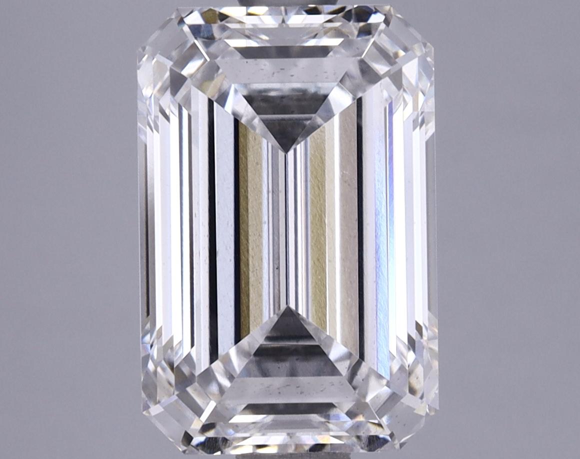 2.53 Carat Emerald Shaped Excellent Cut SI1 GIA Certified Lab Grown Diamond