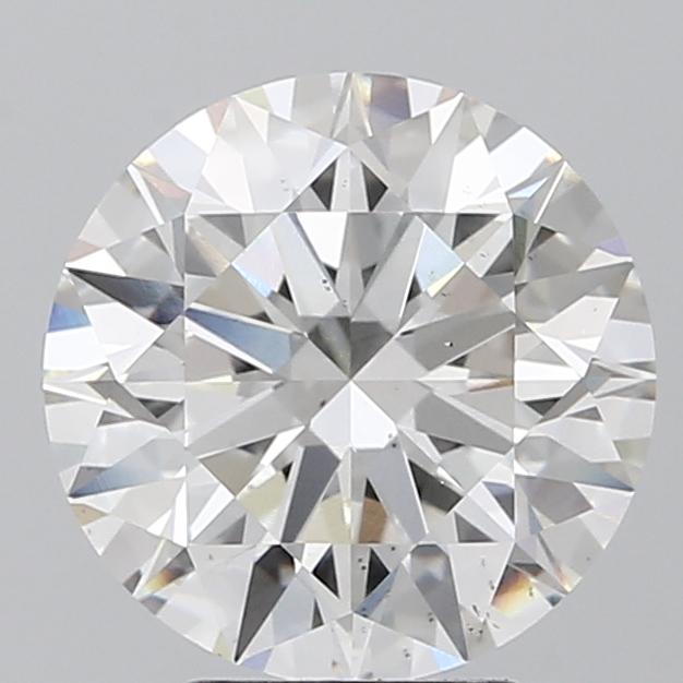 3.76 Carat Round Shaped Ideal Cut VS2 IGI Certified Lab Grown Diamond