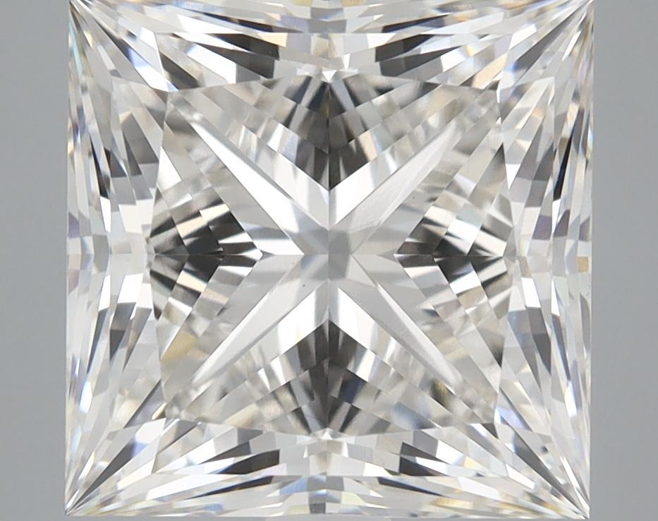 7.21 Carat Princess Shaped Ideal Cut VVS2 IGI Certified Lab Grown Diamond