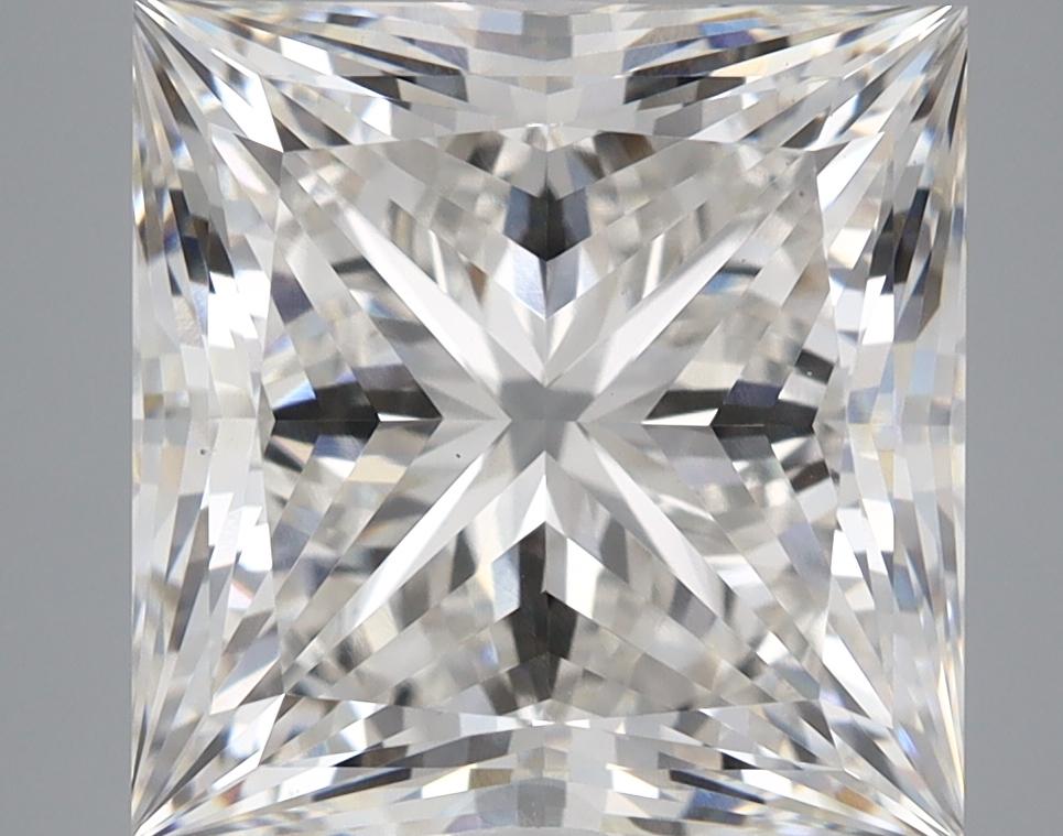 7.41 Carat Princess Shaped Ideal Cut VS1 IGI Certified Lab Grown Diamond