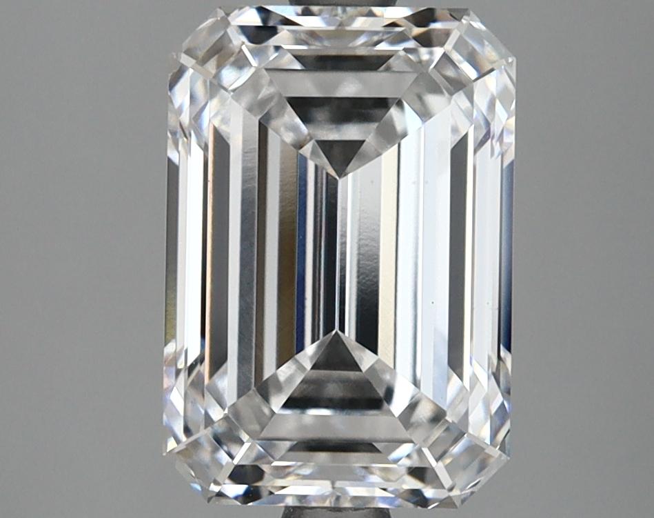 3.18 Carat Emerald Shaped Ideal Cut VS1 GIA Certified Lab Grown Diamond