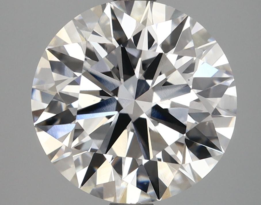3.62 Carat Round Shaped Excellent Cut VS2 GIA Certified Lab Grown Diamond