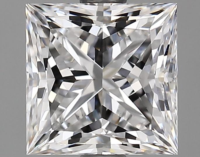 2.18 Carat Princess Shaped Ideal Cut VS1 GIA Certified Lab Grown Diamond