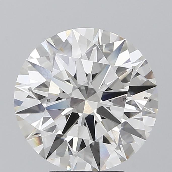 3.87 Carat Round Shaped Ideal Cut VS2 IGI Certified Lab Grown Diamond