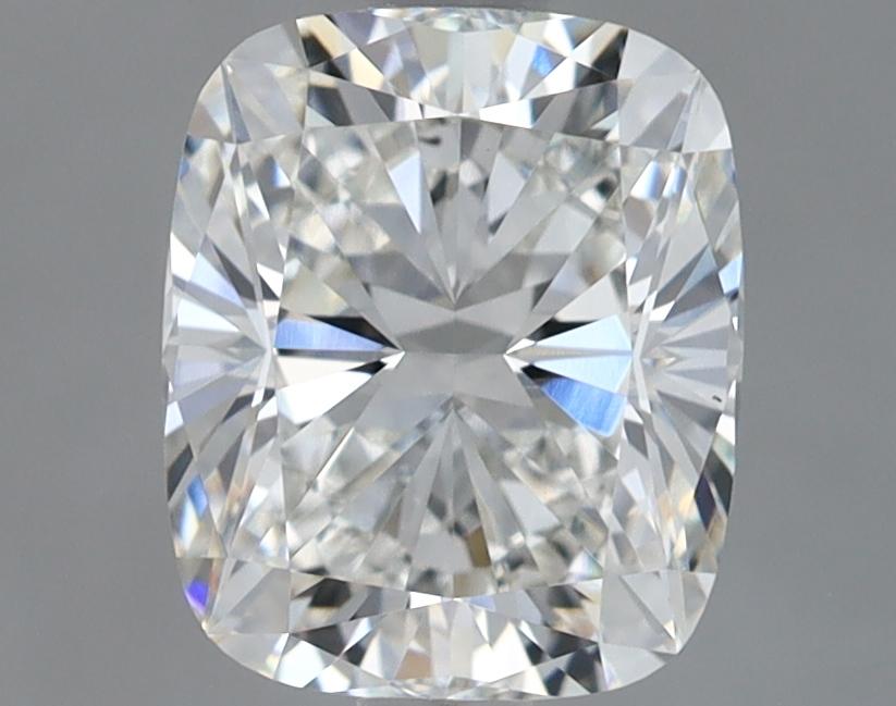 1.73 Carat Elongated Cushion Shaped Excellent Cut VVS2 IGI Certified Lab Grown Diamond