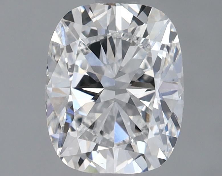 1.63 Carat Elongated Cushion Shaped Excellent Cut VS2 IGI Certified Lab Grown Diamond