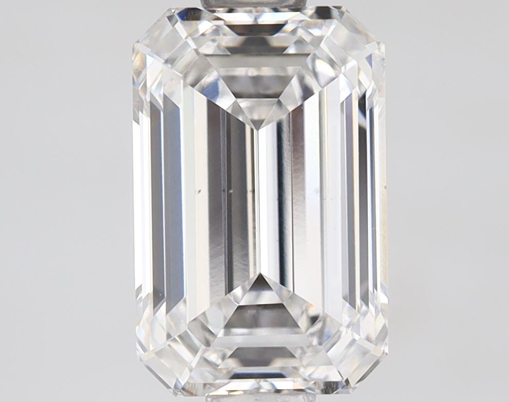 1.32 Carat Emerald Shaped Excellent Cut VS1 IGI Certified Lab Grown Diamond