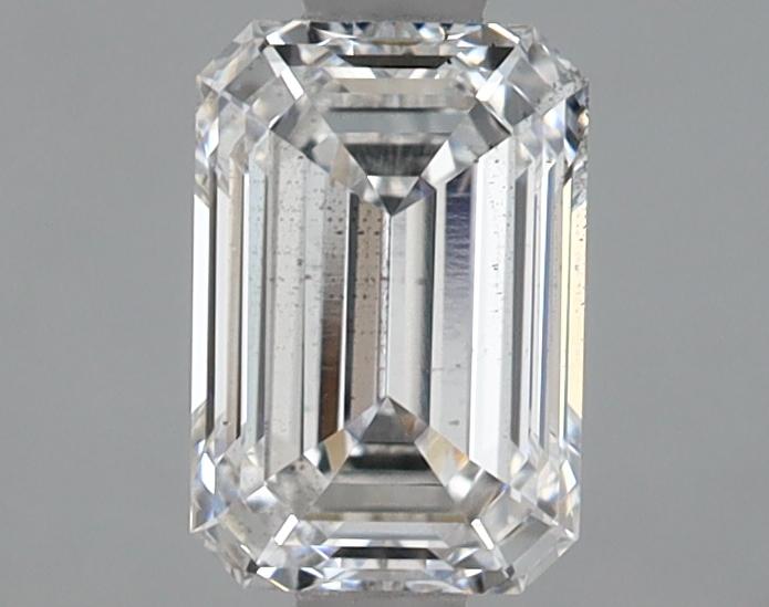 1.08 Carat Emerald Shaped Ideal Cut SI1 IGI Certified Lab Grown Diamond