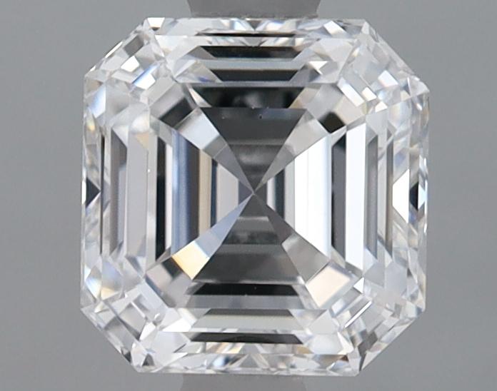 1.21 Carat Asscher Shaped Excellent Cut VS1 IGI Certified Lab Grown Diamond