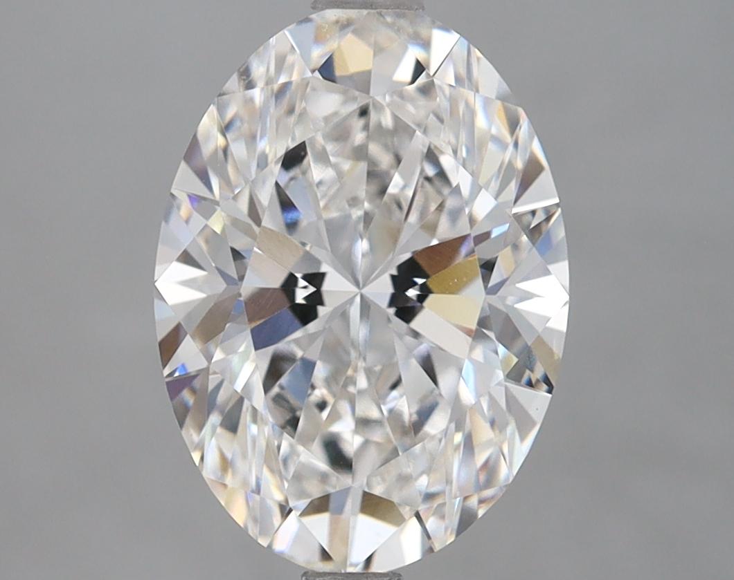 3.06 Carat Oval Shaped Ideal Cut VVS2 IGI Certified Lab Grown Diamond