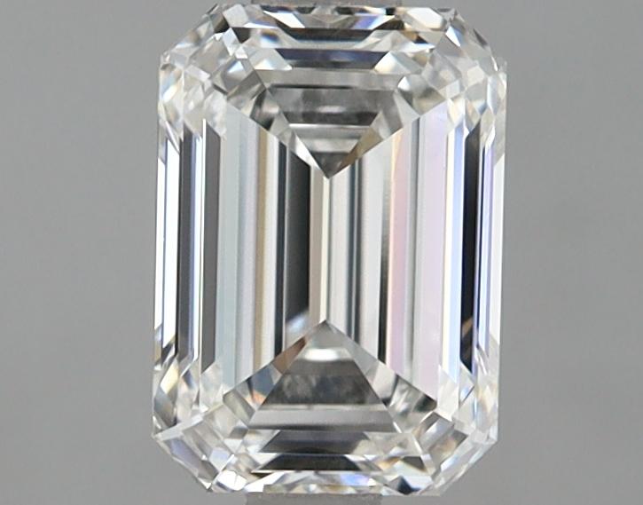 1.38 Carat Emerald Shaped Ideal Cut VS1 IGI Certified Lab Grown Diamond