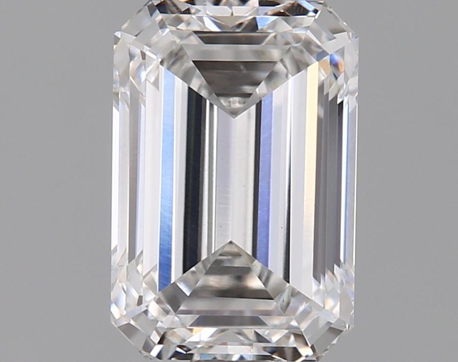 1.68 Carat Emerald Shaped Ideal Cut VS1 IGI Certified Lab Grown Diamond