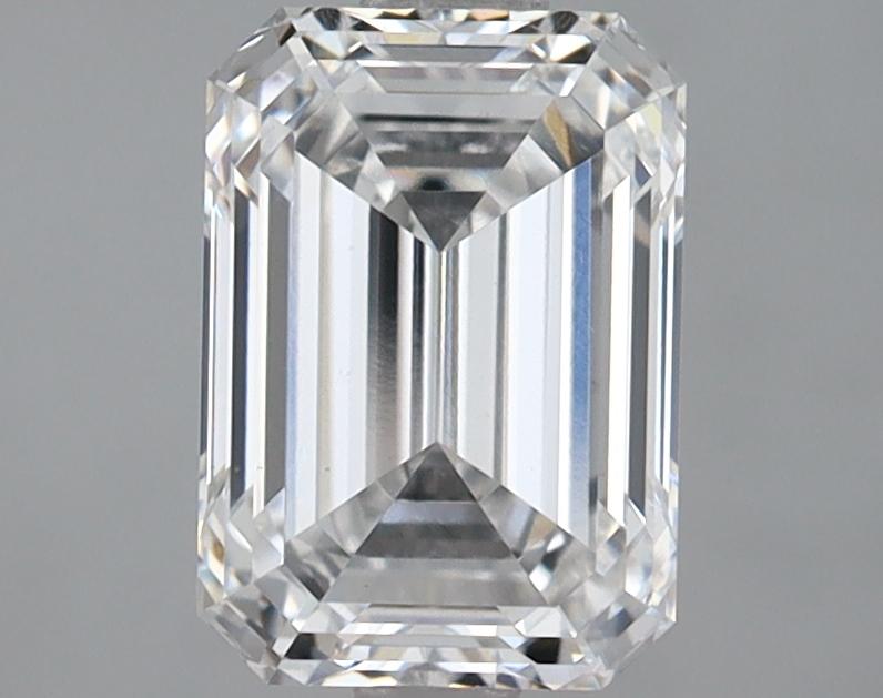 1.9 Carat Emerald Shaped Ideal Cut VS1 IGI Certified Lab Grown Diamond