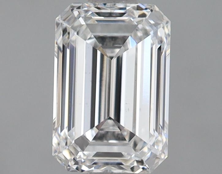 1.34 Carat Emerald Shaped Ideal Cut VS1 IGI Certified Lab Grown Diamond