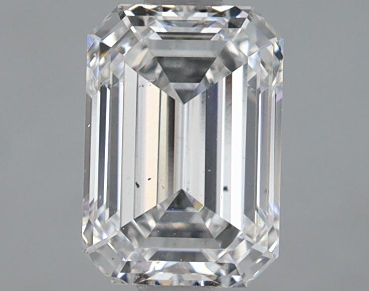 1.41 Carat Emerald Shaped Ideal Cut VS2 IGI Certified Lab Grown Diamond