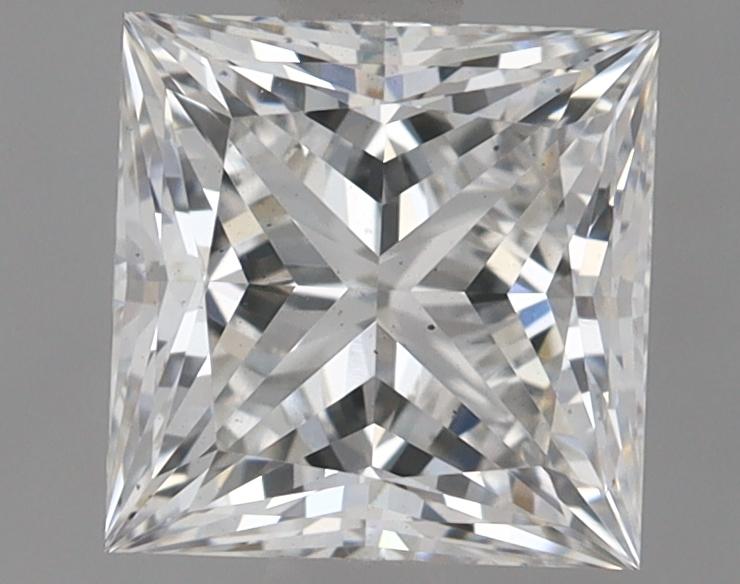 1.76 Carat Princess Shaped Ideal Cut VS2 IGI Certified Lab Grown Diamond
