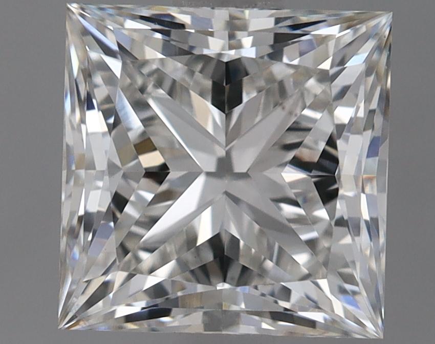 1.82 Carat Princess Shaped Ideal Cut VS1 IGI Certified Lab Grown Diamond