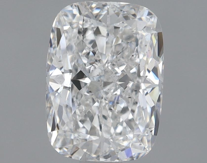 1.38 Carat Elongated Cushion Shaped Excellent Cut SI1 IGI Certified Lab Grown Diamond