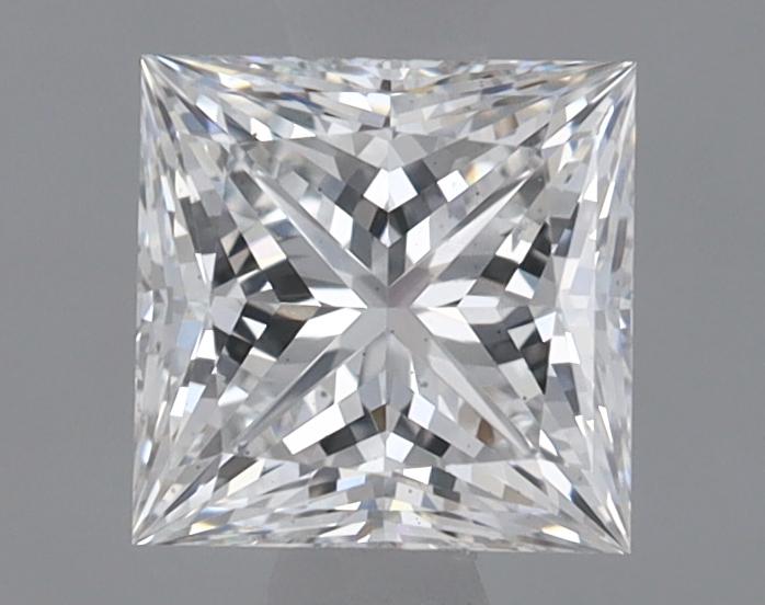 0.96 Carat Princess Shaped Ideal Cut VS2 IGI Certified Lab Grown Diamond