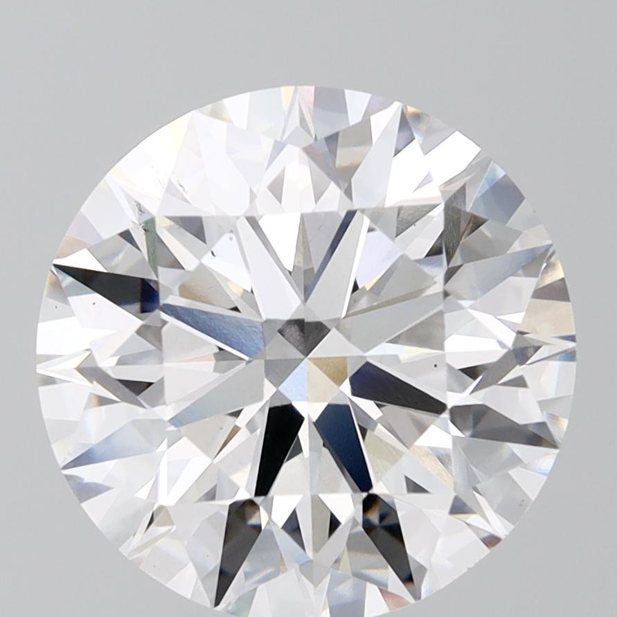 5.72 Carat Round Shaped Ideal Cut VS2 IGI Certified Lab Grown Diamond