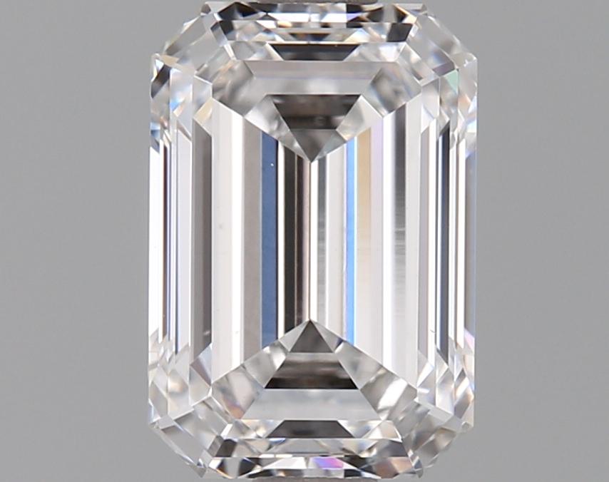 1.44 Carat Emerald Shaped Ideal Cut VS1 IGI Certified Lab Grown Diamond